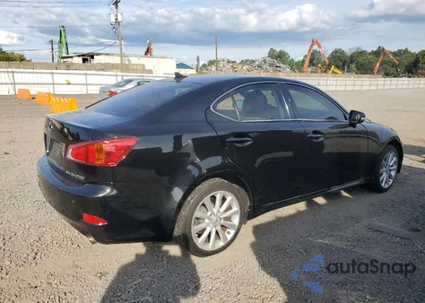2010 Lexus Is 250 from USA, damaged, VIN JTHCF5C25A2032646